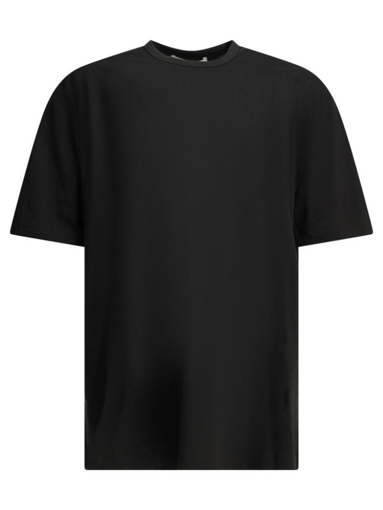 Comme Des Garons Shirt Crew-Neck T-Shirt With Reverse Logo Tag Size L Men